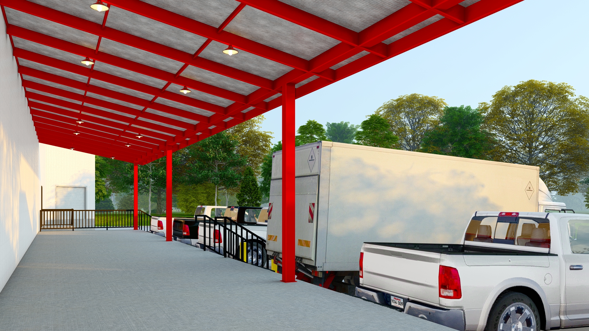 Modern Storage® Riverdale – Covered Loading Dock